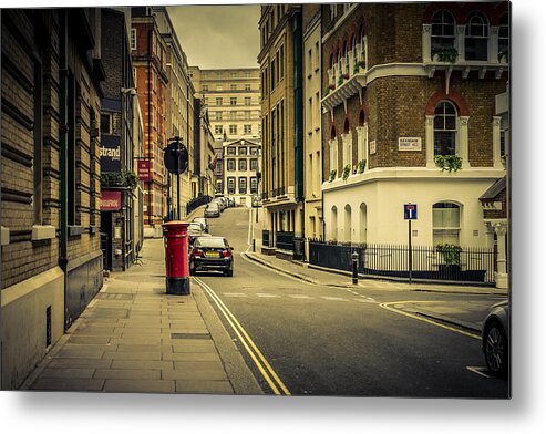April 2015 Metal Print featuring the photograph Around the Corner by Nicky Jameson