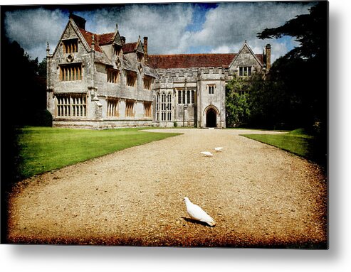 Stately Metal Print featuring the photograph Athelhamptom Manor House by Jennifer Wright