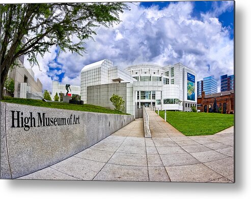 Atlanta Metal Print featuring the photograph Atlanta's High Museum by Mark Tisdale