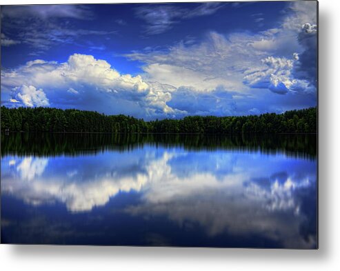 Buck Lake Metal Print featuring the photograph August Summertime On Buck Lake by Dale Kauzlaric