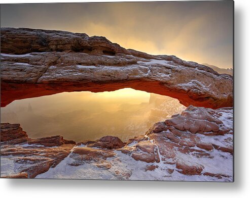 Americas Best Idea Metal Print featuring the photograph Aureole by David Andersen