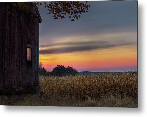 Bucolic Metal Print featuring the photograph Autumn Glow by Bill Wakeley