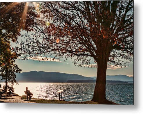Autumn Metal Print featuring the photograph Autumn Moment by Monte Arnold