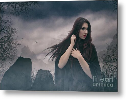 Woman Metal Print featuring the photograph Avalon by Clayton Bastiani