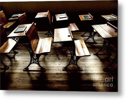 Back To School Metal Print featuring the photograph Back to School by M G Whittingham