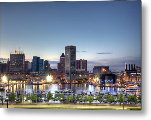 Baltimore Metal Print featuring the photograph Baltimore Harbor by Shawn Everhart