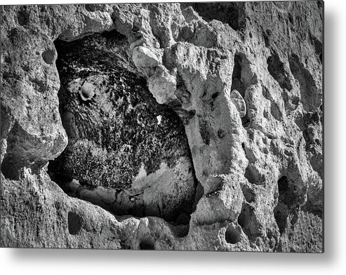 Bandelier Metal Print featuring the photograph Bandelier Cave Room by Stuart Litoff
