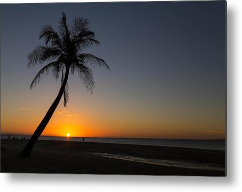 Palm Metal Print featuring the photograph Bantayan Sunrise by James BO Insogna