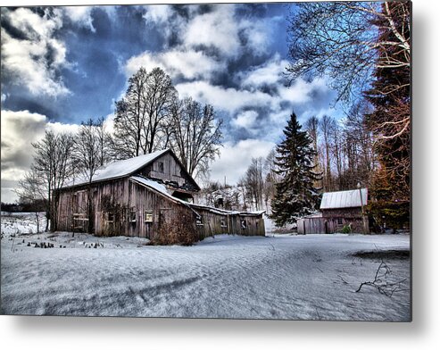 Wisconsin Metal Print featuring the photograph Barn 18 by CA Johnson