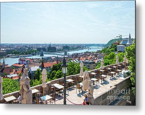 Budapest Metal Print featuring the photograph Bastion Views Budapest by Baywest Imaging