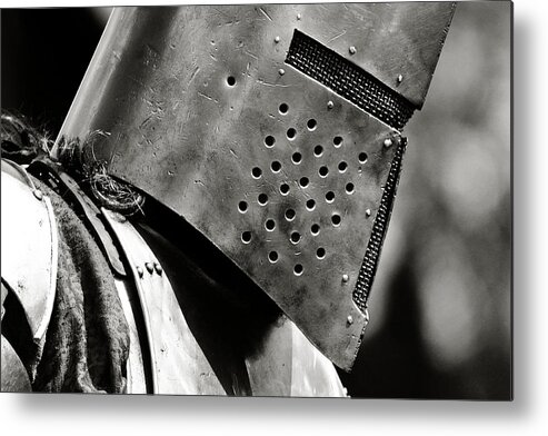 Knight Metal Print featuring the photograph Battle Ready by Scott Hovind