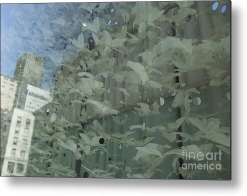 San Francisco Metal Print featuring the photograph Bay City Reflections by Jeanette French