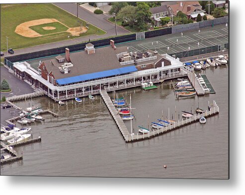 Bay Head Metal Print featuring the photograph Bay Head Yacht Club by Duncan Pearson