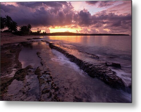 Vieques Metal Print featuring the photograph Bay Sunrise by Patrick Downey