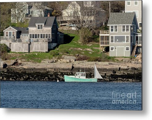 2018 Metal Print featuring the photograph Baypoint LobsterBoat by Craig Shaknis