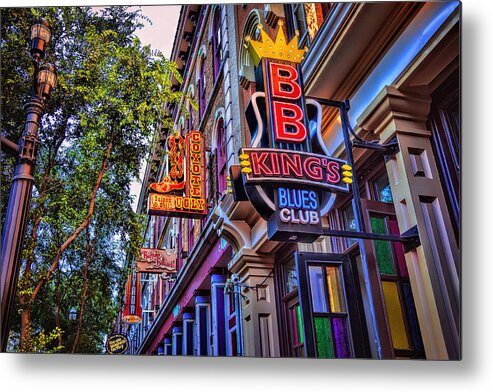 Bb King Metal Print featuring the photograph BB Kings by Diana Powell