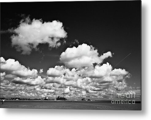 Heiko Metal Print featuring the photograph Beach Far and Wide by Heiko Koehrer-Wagner