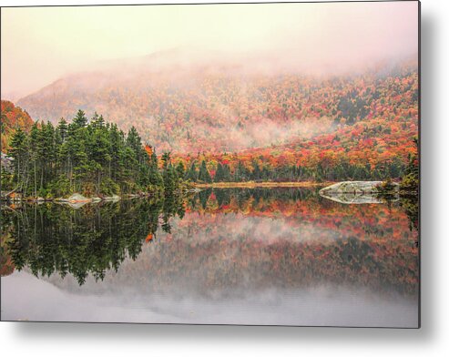 Beaver Pond Nh Metal Print featuring the photograph Beaver Pond New Hampshire by Jeff Folger