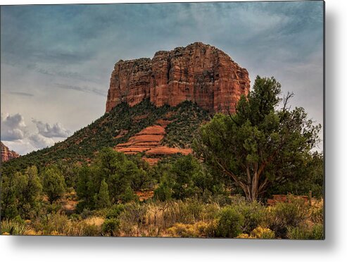 Sedona Metal Print featuring the photograph Courthouse Butte - Sedona by Saija Lehtonen