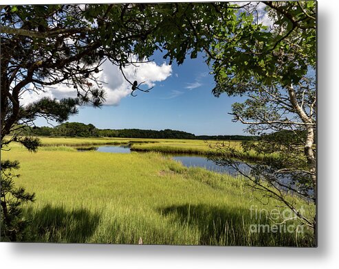 Clouds Metal Print featuring the photograph Bells Neck Road by Jim Gillen