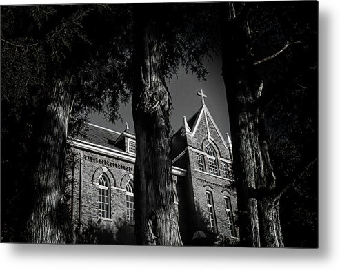 Belmont Abbey Metal Print featuring the photograph Belmont Abbey by Jessica Brawley