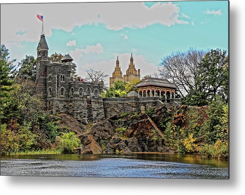 Belvedere Castle Metal Print featuring the photograph Belvedere Castle by Doolittle Photography and Art