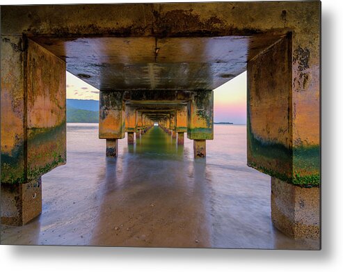 Hanalei Metal Print featuring the photograph Beneath Hanalei by Ryan Moyer