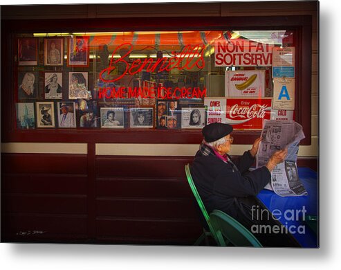 Our Town Metal Print featuring the photograph Bennett's Homemade by Craig J Satterlee