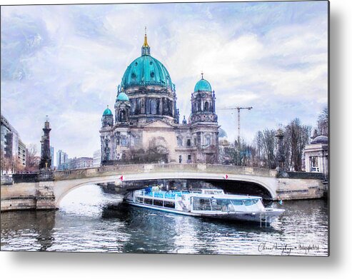 Berlin Metal Print featuring the painting Berliner Dom by Chris Armytage