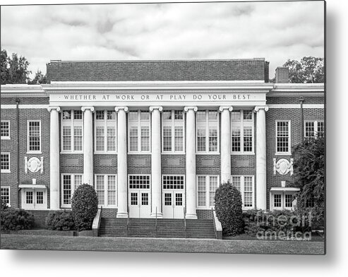 Berry College Metal Print featuring the photograph Berry College Green Hall by University Icons