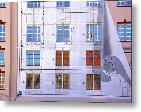 Architect Metal Print featuring the photograph Best Laid Plans by Brenda Giasson