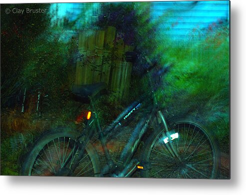 Clay Metal Print featuring the photograph Bicycle by Clayton Bruster
