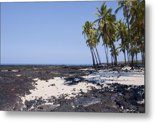 Hawaii Beach Metal Print featuring the photograph Big Island Paradise by Kelley King