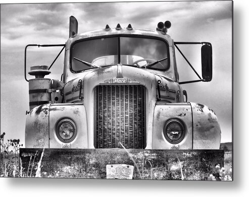 Mack Truck Metal Print featuring the photograph Big Mack by Jacqui Binford-Bell