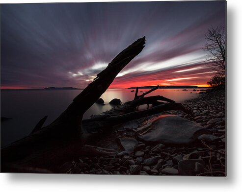 Aboriginal Metal Print featuring the photograph Big Red Sky, Point Place 2 by Jakub Sisak