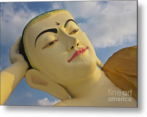 Buddha Metal Print featuring the photograph Biurma_d1838 by Craig Lovell