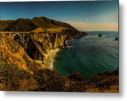 Attraction Metal Print featuring the photograph Bixby Bridge - Big Sur by Paul LeSage