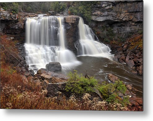 Water Falls Metal Print featuring the photograph Blackwater Falls by Dung Ma