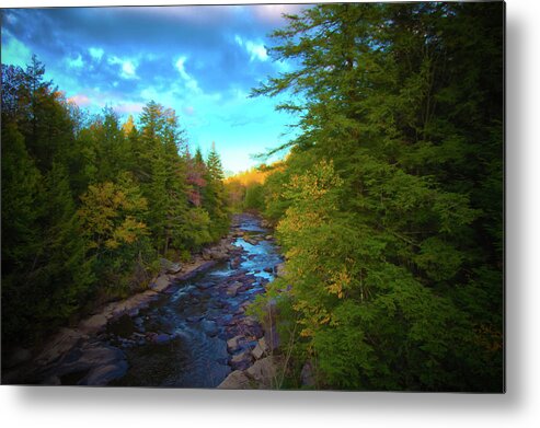 Daniel Houghton Metal Print featuring the photograph Blackwater Skys by Daniel Houghton