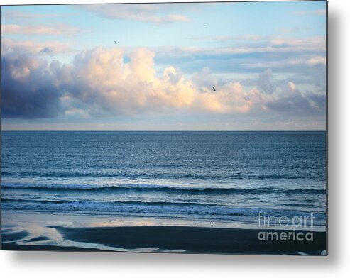 Beach Metal Print featuring the photograph Blissful Blues by Kelly Nowak