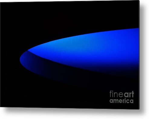 Blue Light Metal Print featuring the photograph Blue by Merle Grenz