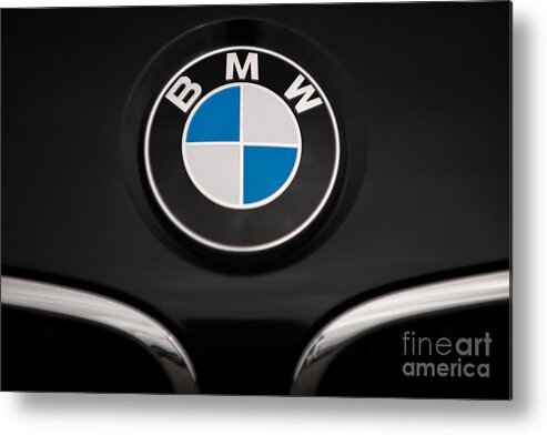 Bmw Metal Print featuring the photograph BMW Badge of Honor by Dale Powell