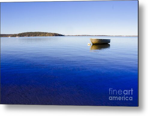 Small Metal Print featuring the photograph Boating backgrounds by Jorgo Photography