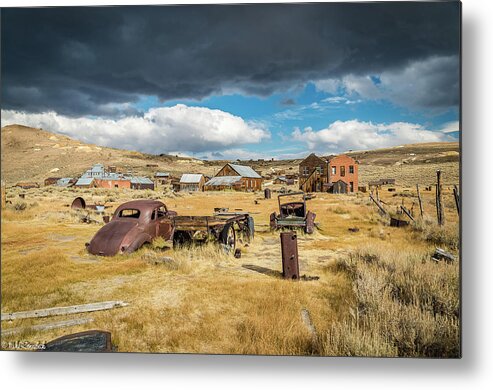 Bodie Metal Print featuring the photograph Bodie California by Mike Ronnebeck