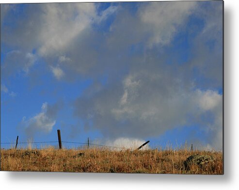 Landscape Metal Print featuring the photograph Boundaries by MH Ramona Swift