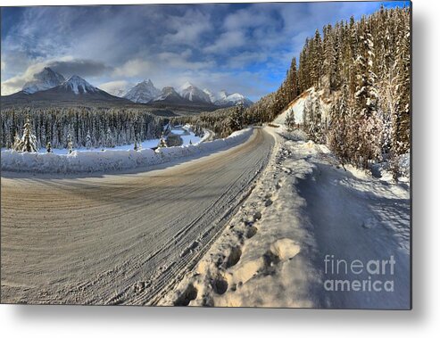 Morant Metal Print featuring the photograph Bow Valley Winter Wonderland by Adam Jewell