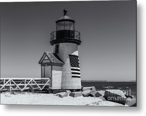 Clarence Holmes Metal Print featuring the photograph Brant Point Lighthouse II by Clarence Holmes