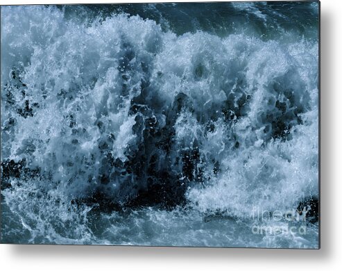 Swell Metal Print featuring the photograph Breaker by Stevyn Llewellyn