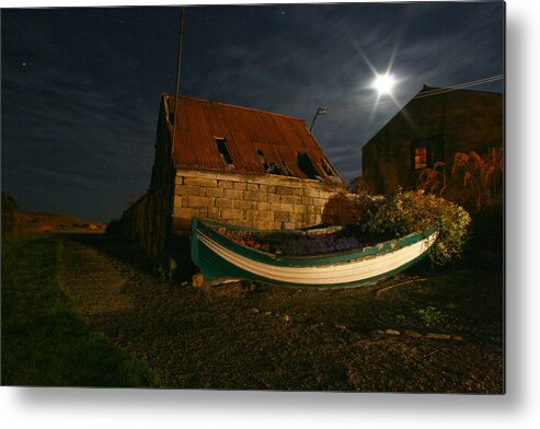Boat Metal Print featuring the photograph Brora Boat House by Robert Och