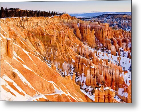 Landscape Metal Print featuring the photograph Bryce at Sunrise by Ches Black